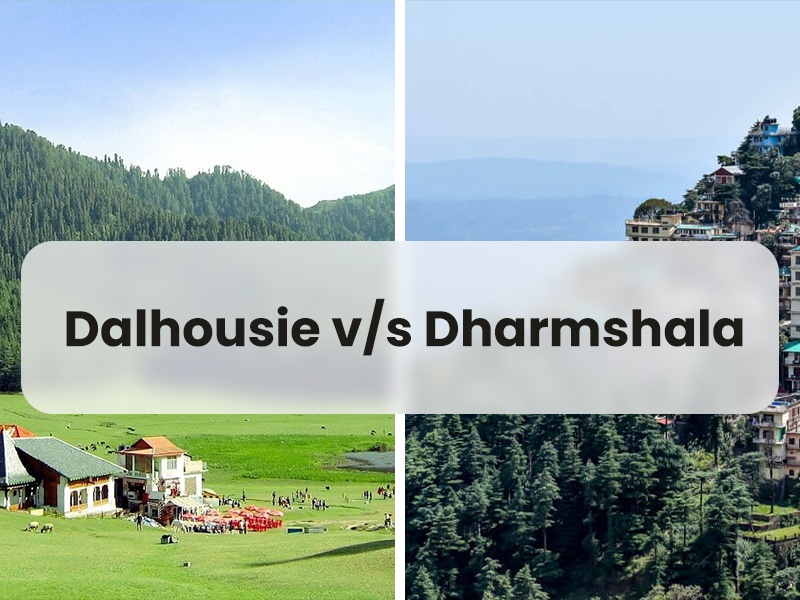 DALHOUSIE OR DHARAMSHALA - WHICH ONE WILL YOU PREFER FOR VACATIONS